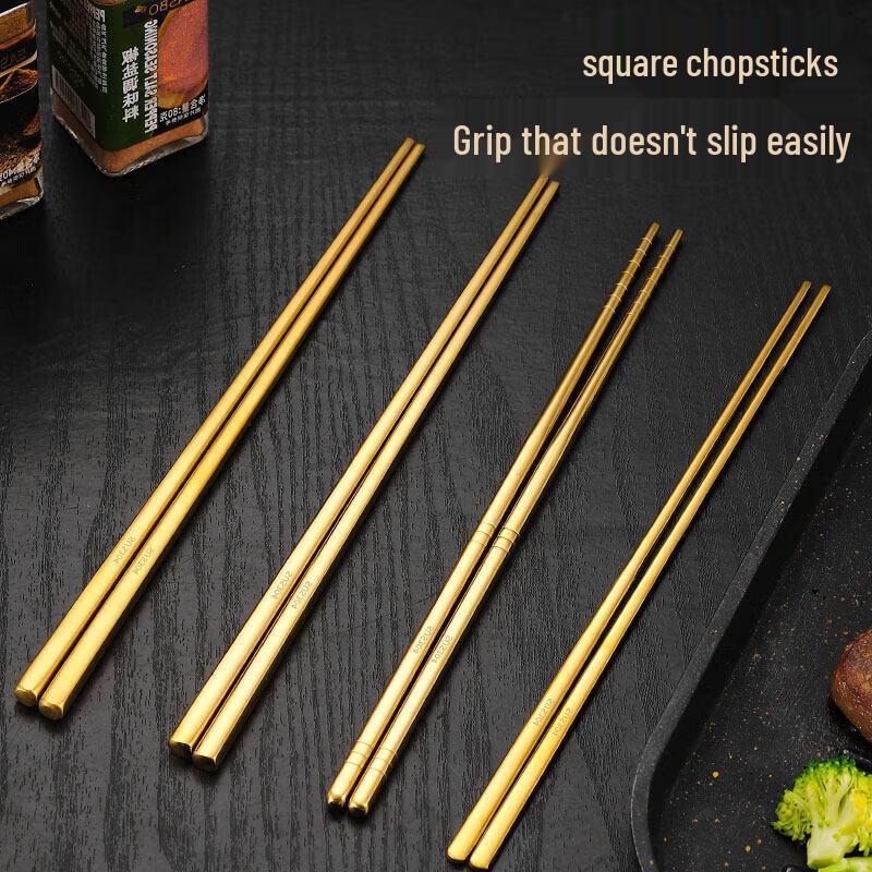 Korean Style 304 Stainless Steel Chopsticks