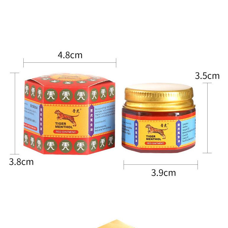Красный Белый Тигровый Бальзам Мазь Для Обезболивающего Средства
