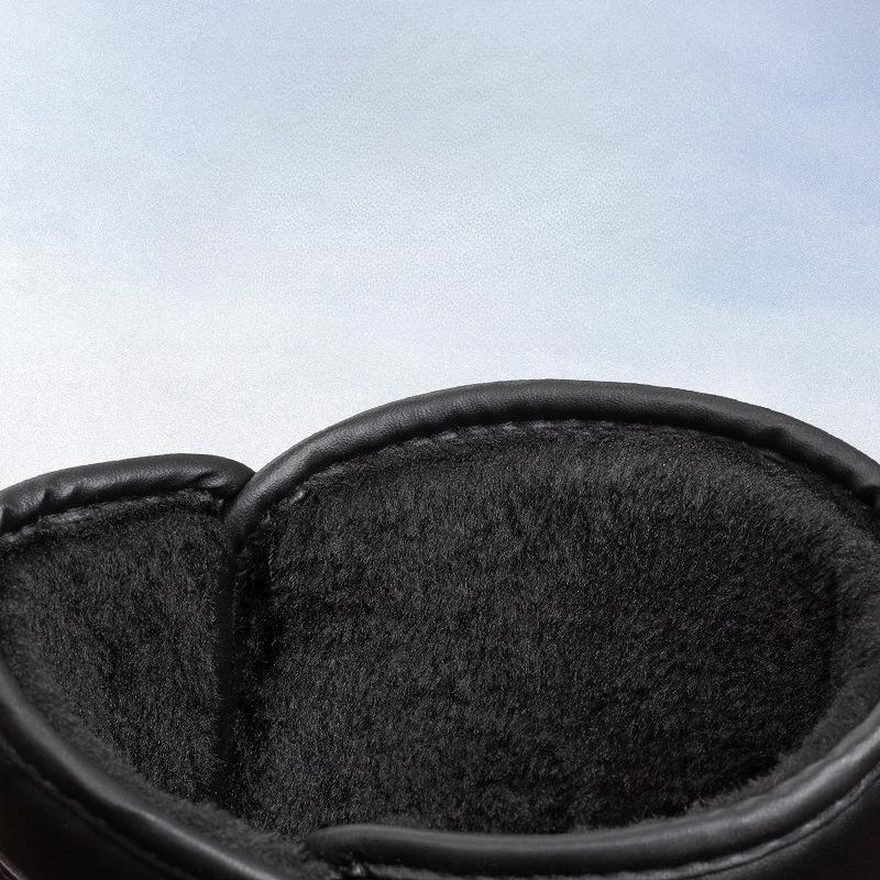 Утолщенные теплые зимние ботинки, короткие нескользящие рыболовные ботинки, мужская хлопковая обувь для подледной рыбалки