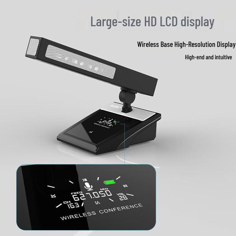 HuiDu HD-9318 Профессиональная 8-канальная беспроводная микрофонная система (Китайская версия)