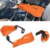 Weatherproof Motorcycle Hand Protectors Ergonomic Design Road Bike Handguards Long Ride Comfort Universal Mounting
