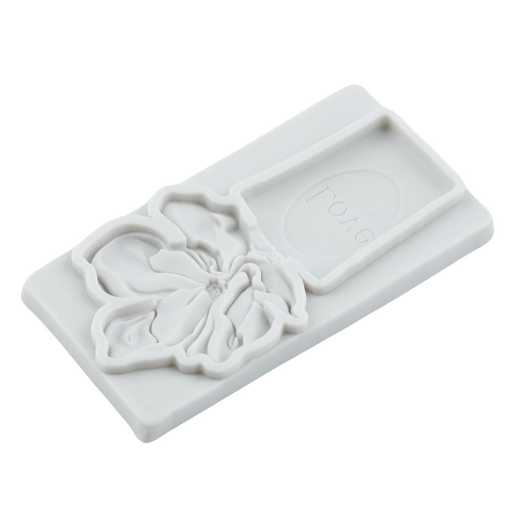 Силиконовые формы для флаконов духов, форма для мастики в виде цветка, инструменты для украшения торта, топпер для кексов, для изготовления шоколадных конфет, мастики, полимерной глины
