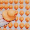 1-100Pcs Orange Rubber Ducks Mini Duck Party Favors Bulk Ducks Summer Pool Floating Toys Rubber Ducks Birthday