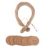 100Pcs Kraft Paper Hang Tag For You Pattern Label For Gift Tagging Package Decor
