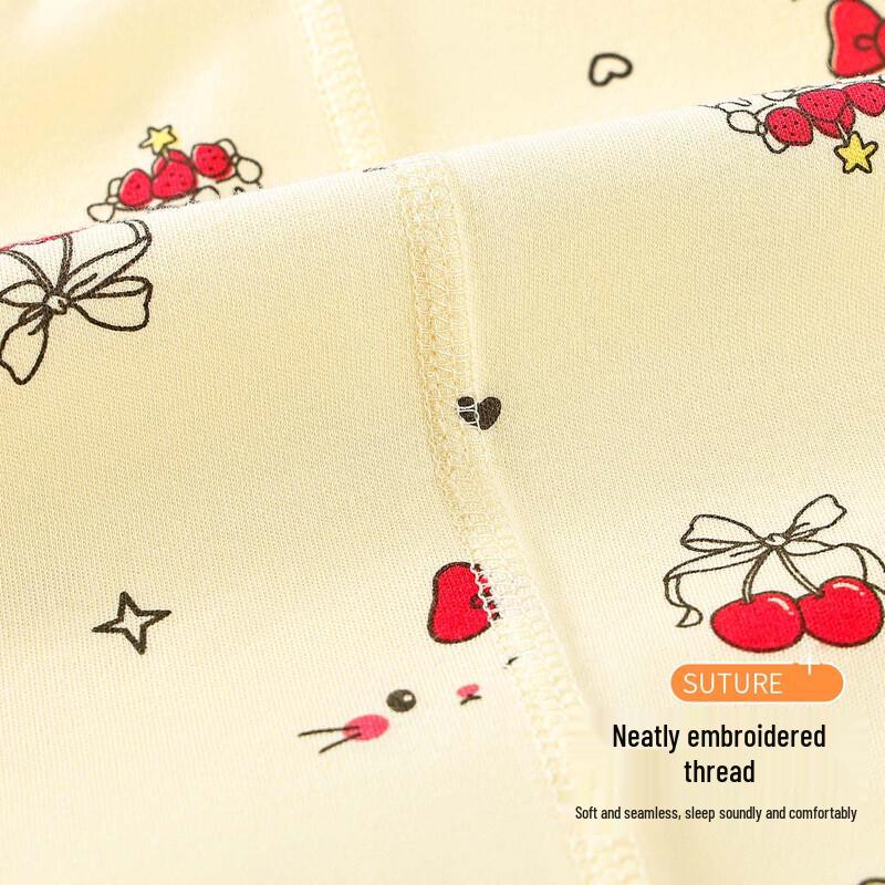 Термокальсоны для девочек Mianzhi из чистого хлопка (2-Pack)