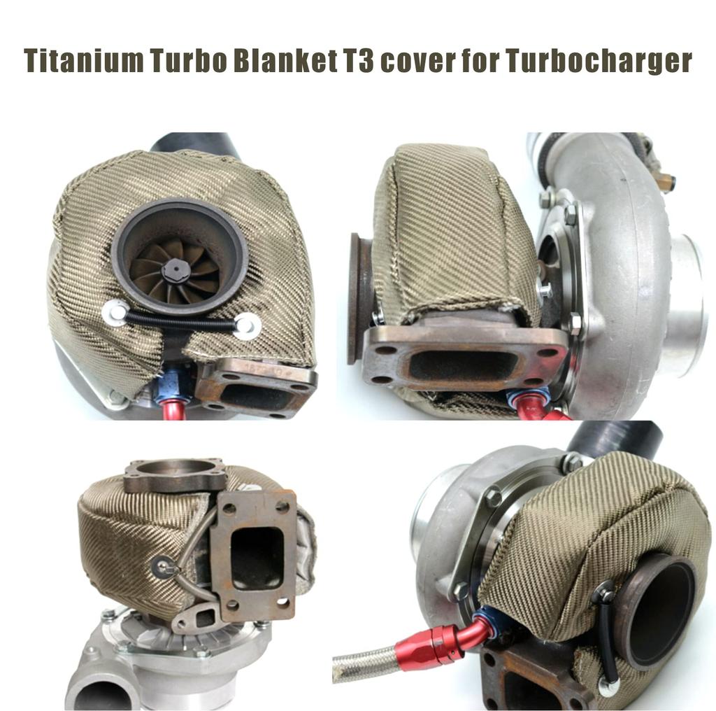 T3 Titanium Fiber Turbo Cover Heat Cover Turbo Blanket Turbo Cover T25 T28 GT25