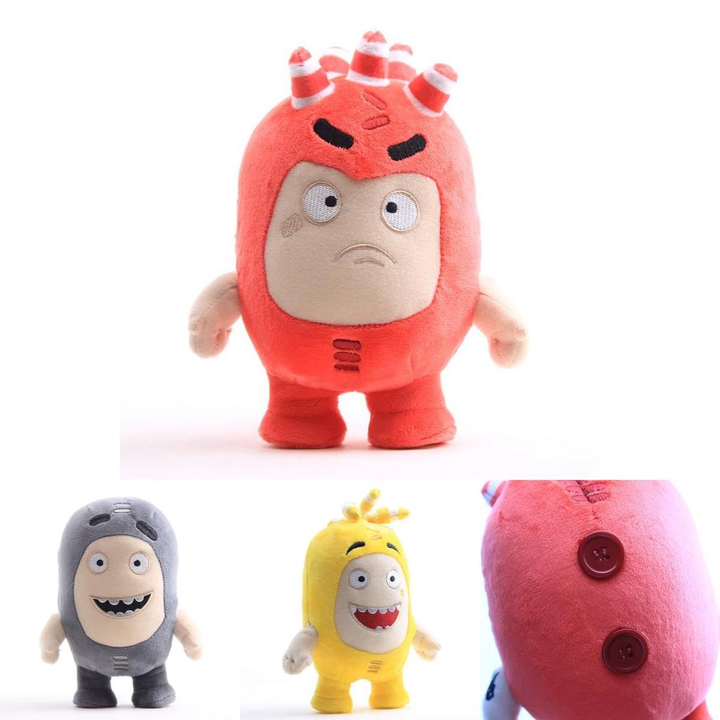 Очаровательные Oddbods 23 см Плюшевая Мягкая Игрушка Ньют Бабблс Пого Зи Джефф Фьюз Слик Кукла