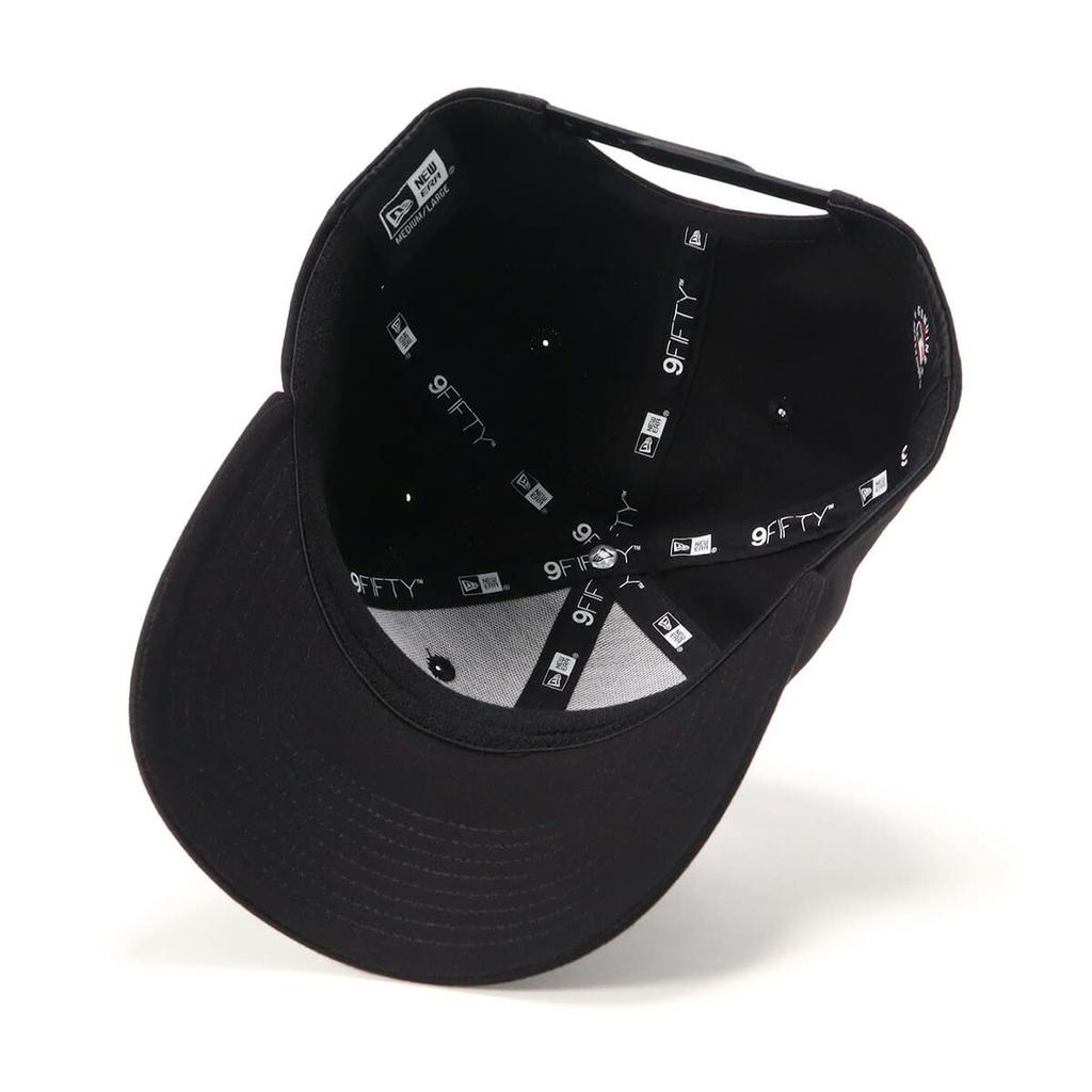 Кепка эластичная на застежке MLB LA черная 950SS LOSDOD BLK WHI 25J [New Era] S/M