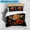 Hummingbird In Bloom 3pcs Bedding,Including 1pc Duvet Cover And 2pcs Pillowcases Perfect for Christmas,Ideal for Bedroom, Dormitory