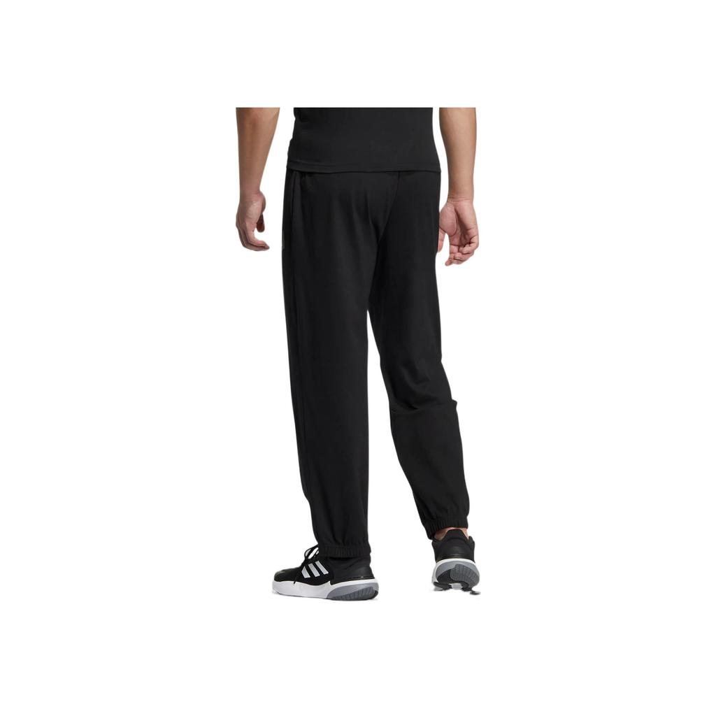 adidas Брюки из джерси с маленьким логотипом, мужские брюки, черные IC7841