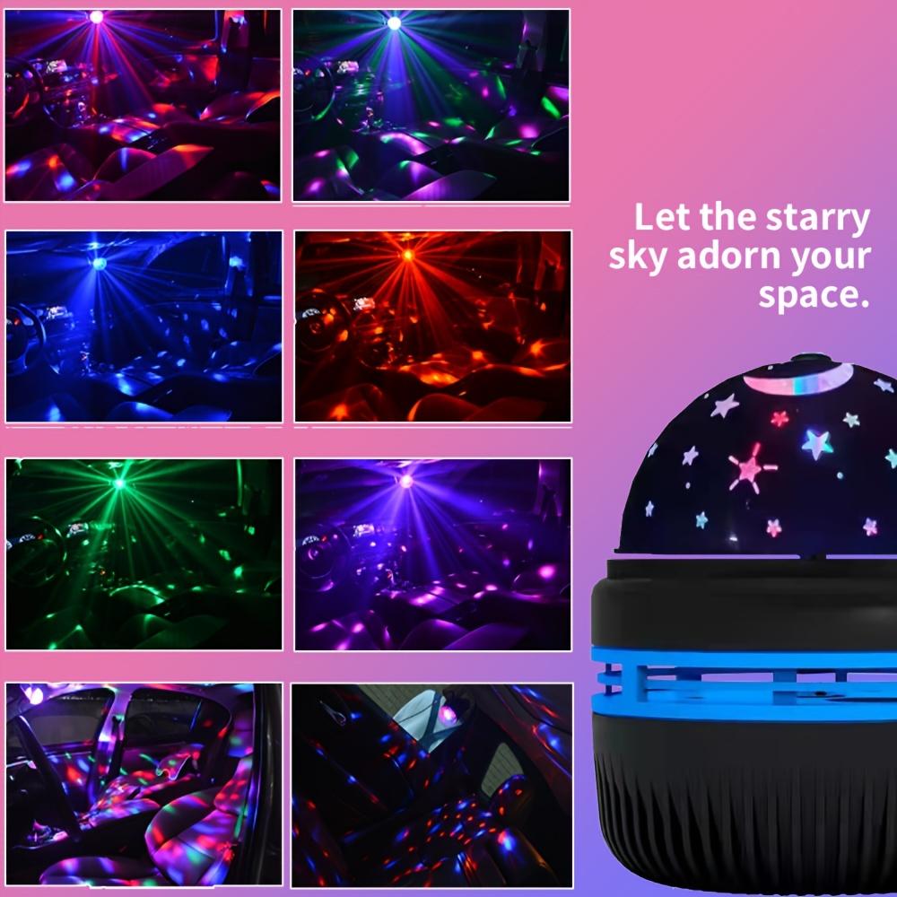 Светодиодные огни звездного неба, ночники для спальни, 5 В, USB, декоративная атмосфера, проектор, лампа, вращающаяся на 360°, для свадеб, Рождества