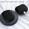 Чехол с текстурой кожи для Apple Airpods 1 2 3 4 Pro air pods Беспроводные Bluetooth-наушники Защитная крышка Противопотеря Сумка для наушников