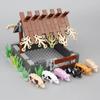 MOC Farm Building Blocks Pumpkin Patch Vegetable Transport Cart Water Wall Stable Pigsty Henhouse Kennel Bricks Toys Kids Gift