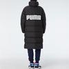 Puma Long Oversized Down Jacket With Logo And Hood Men Outerwear Black 585403-01