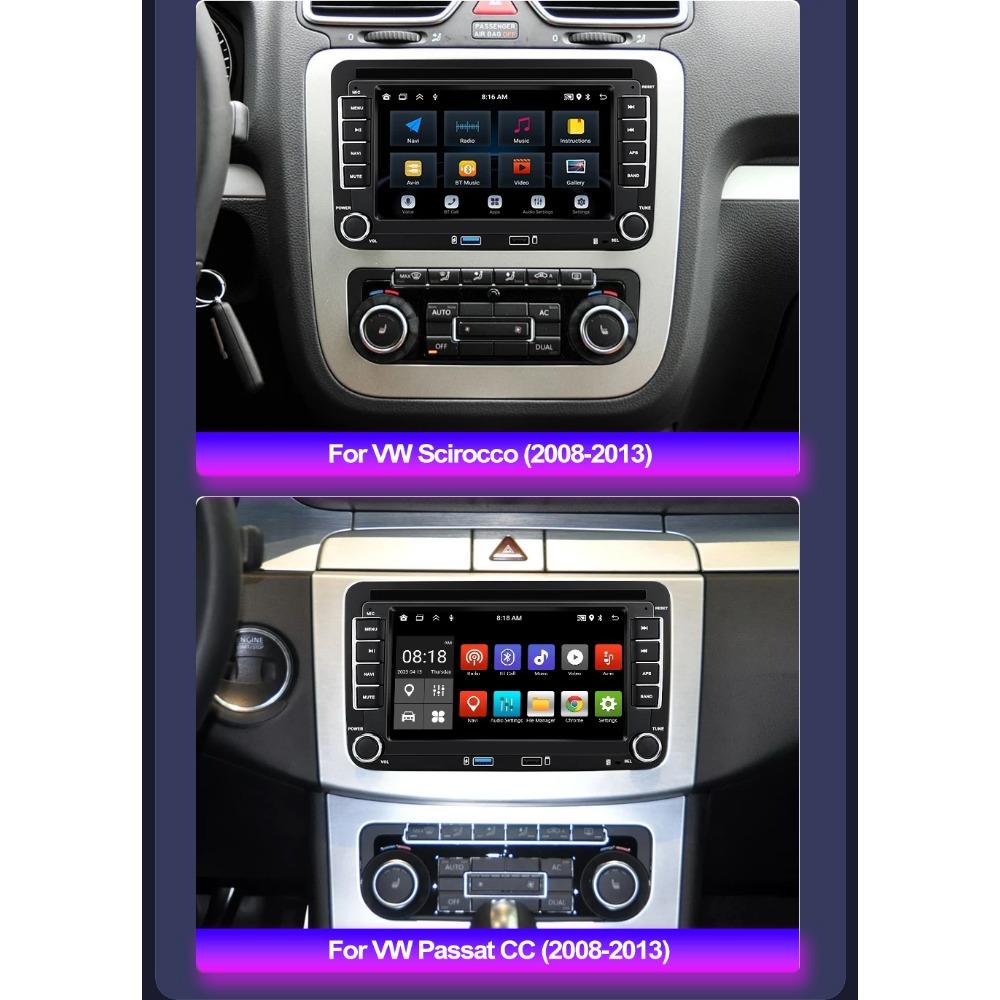 Car Radio Multimedia Player For Volkswagen/Volkswagen/Golf/Polo/Tiguan/Passat/b7/b6/SEAT/Leon/Skoda/Octavia 2 Din Android Carplay GPS Autoradio 1+32GB