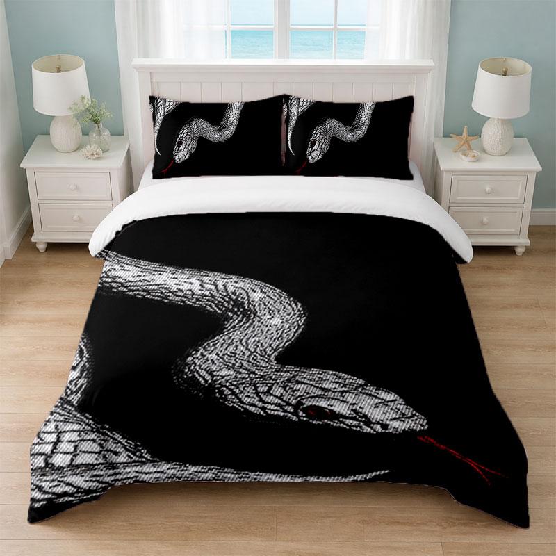 Deftones Bedroom 3Pcs Bedding Set Soft Bed Sheet Pillowcases Home Bedding Decoration