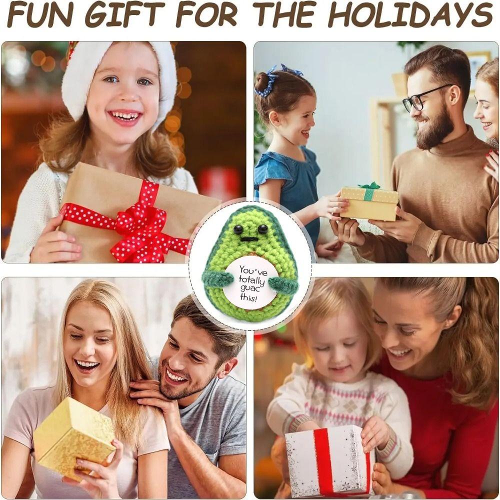 Вязаная картофелина, излучающая позитивную энергию, овощ, фрукт, кукла, вязальная шерсть, кукла, день рождения, праздник