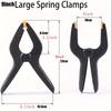 4 Pcs 9inch Heavy Duty Nylon Ratchet Spring Clamps Woodworking Clamp Used for Home Decoration and Handmade  DIY Production