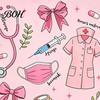 Nurse Spiral Journal Medical Themed Coil Notebook, Double Cover Design Thick Ink-proof Paper Diary Notepad, Bound for Nursing Students And Healthcare