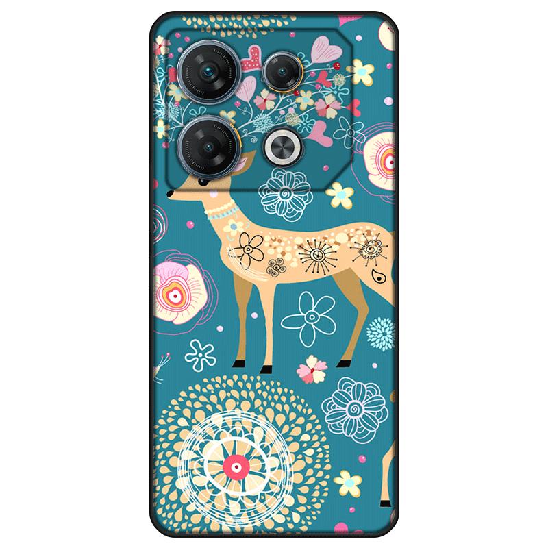 Чехол для Infinix GT 10 Pro, мягкая силиконовая задняя крышка из ТПУ, чехол Infinix GT 10 Pro