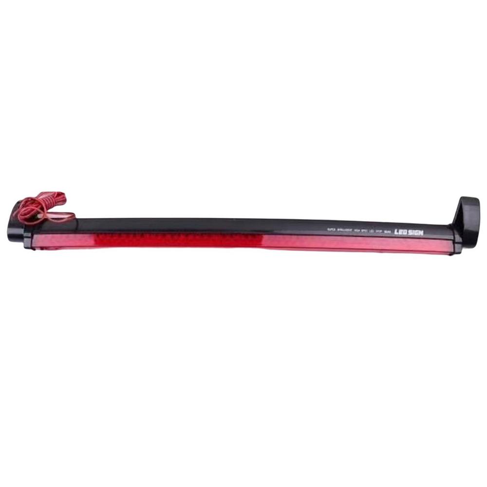 12 В красная светодиодная лента, универсальная, подходит для заднего стоп-сигнала автомобиля, третьего стоп-сигнала, заднего багажника, красного светодиодного стоп-сигнала