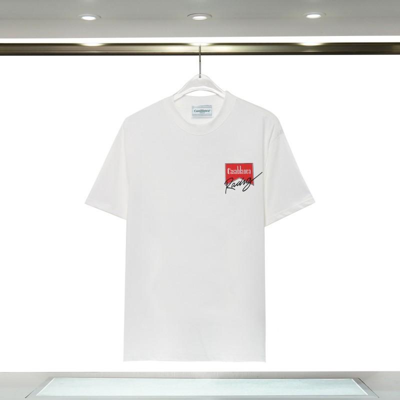 Casablanca 23 spring and summer new fantasy gate starry sky castle casa letter logo short-sleeved couple T-shirt