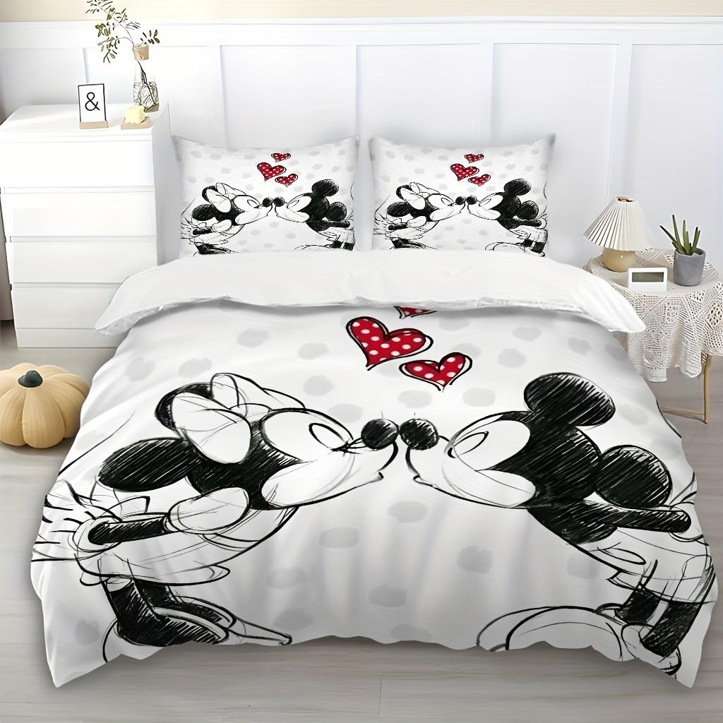 Набор пододеяльников Микки Аня Форджер Одеяло Постельное белье 3D Детский комплект постельного белья 3 предмета 1 пододеяльник Размер King Size