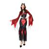 Halloween Adult Costume Sexy Queen Costume Queen Slim Dress Vampire Show Costume