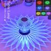 Led Crystal Table Lamp Lotus Light Projector Charging Colorful Romantic Diamond Atmosphere Night