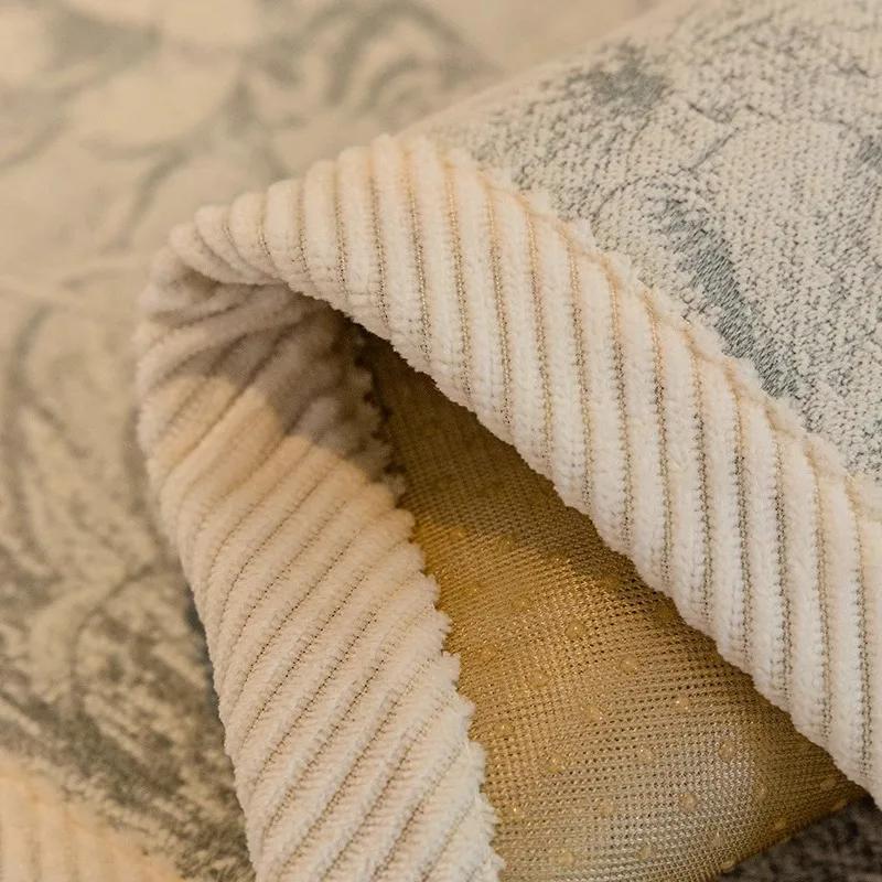 Полотенце для спинки дивана, противоскользящее износостойкое покрытие для дивана из синели, универсальное круглогодичное украшение с рисунком тушью, диванная подушка