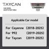AABKO1 2 шт. Подсветка дверей автомобиля Для PORSCHE NEW Cayenne Taycan 992 GTS S HD Светодиодная лампа Модификация Лазерный Декор Проектор Никогда не выцветает