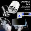 Super Suction Mute Exhaust Fan Air Ventilation Ceiling Booster Exhaust Fan Household Kitchen