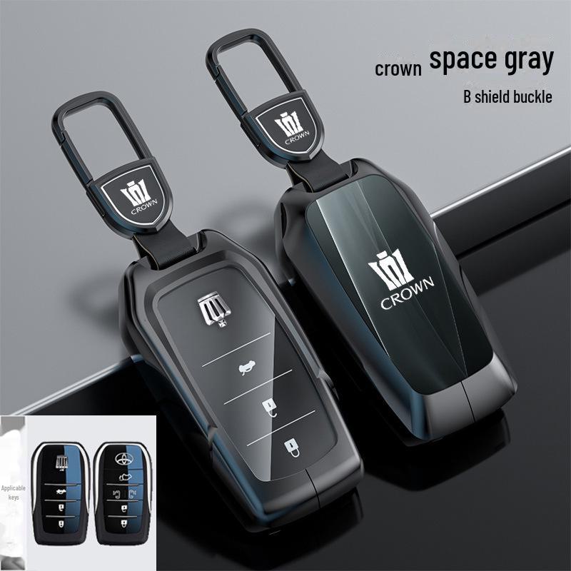 Чехол для ключа Toyota Crown, Land Rover: 24 модели, Vellfire, 18 моделей, Road Rover, 13/14 поколение Crown