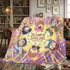 Cardcaptor Sakura Comfortable Flannel Blanket Printed Warm, For Bedrooms, Travel -HE6