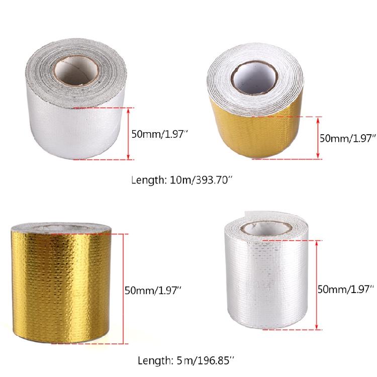 Heat Shielding Tape Self-adhesive Heat Resistant Tape Heat Reflective Adhesive