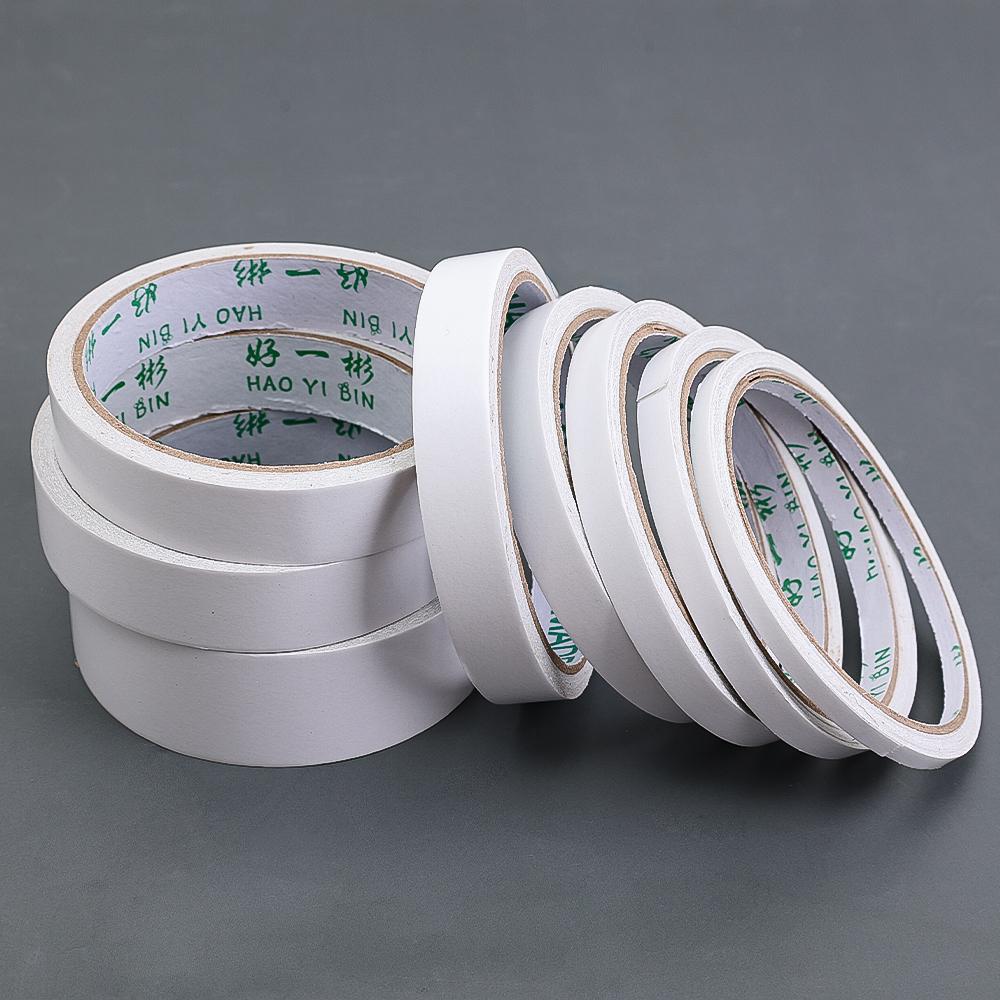 Double-sided Adhesive Super Strong Double Faced Powerful Hand Tearing Adhesive Tape Office Craft Double Sided Tape Sticky PaperPinstriping Tape 3