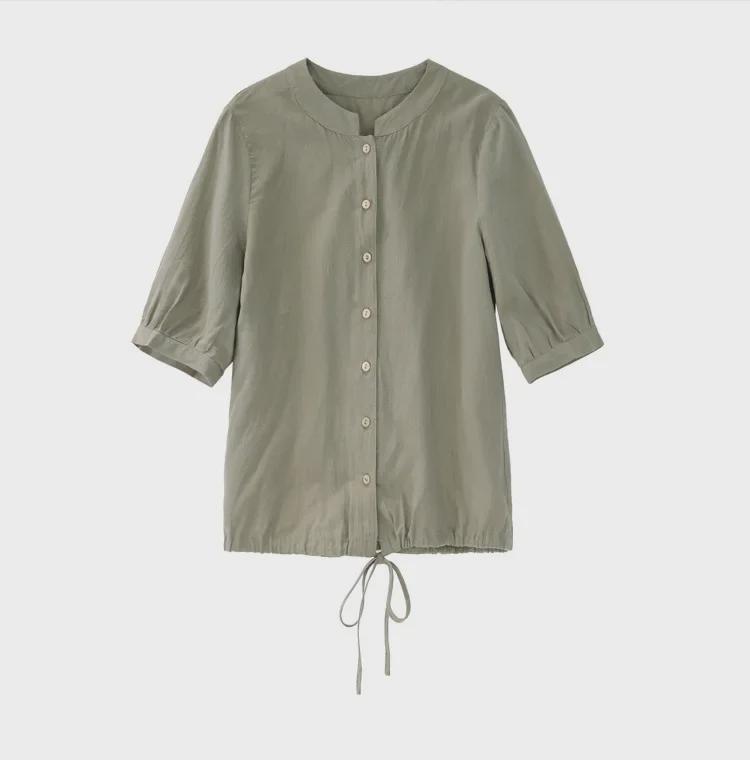 2025 Stylish Cotton-Linen Two-Piece Suit for Women: Age-Defying and Slimming