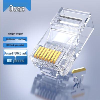 Неэкранированные сетевые разъемы AOCAS Cat6 RJ45