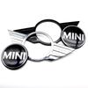 27.5cm 3D ABS Car Styling Rear Trunk Badge Emblem Sticker For Mini Cooper S Countryman R60 R61 Decoration Modification Accessory
