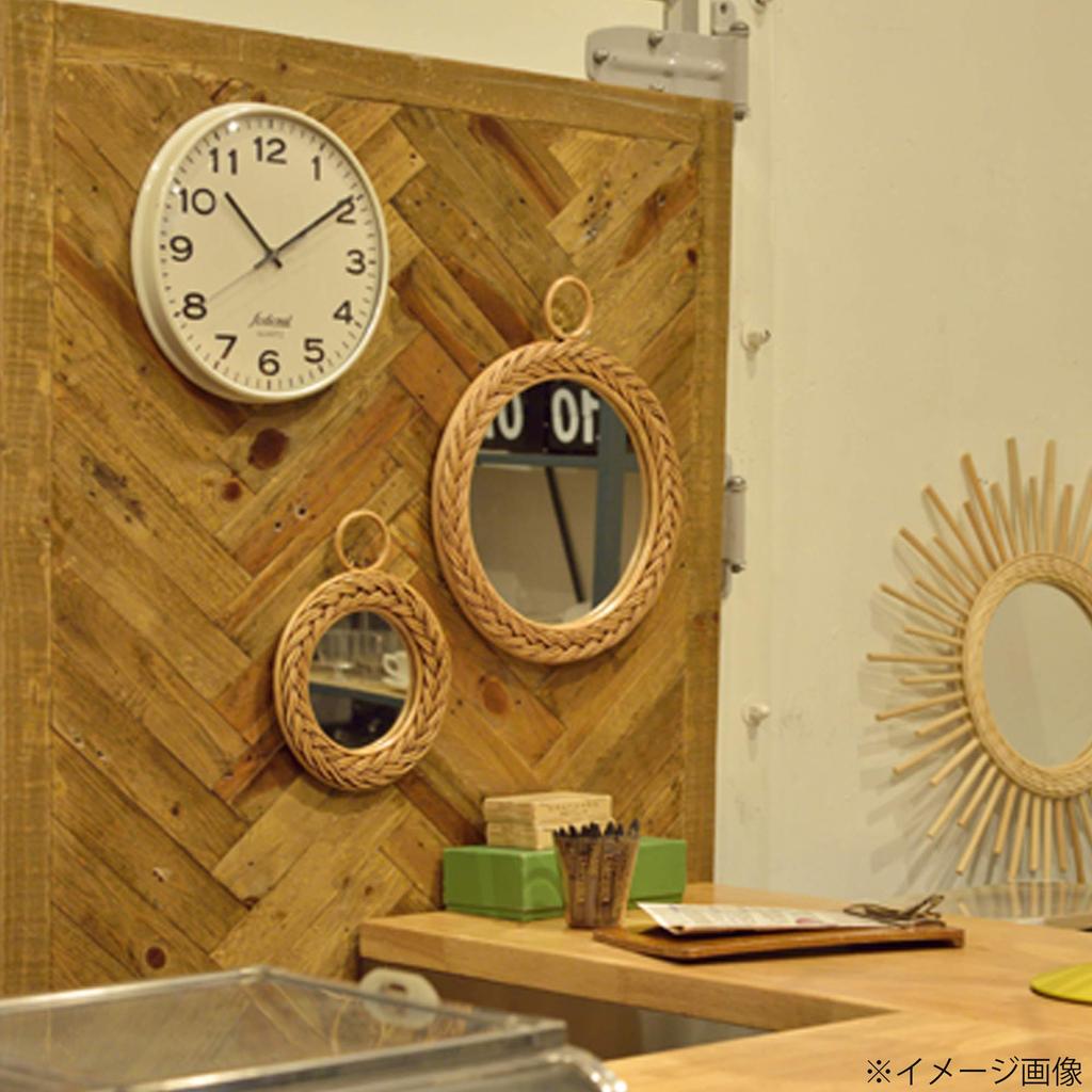 Зеркало Натуральная Ширина 22 x Высота 28см Зеркало из ротанга Azumaya-kk MR-711