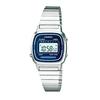 LA670WA-2 Standard Digital Silver Navy Women's Watch