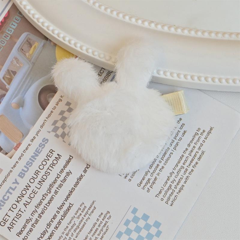 Супер милый кролик плюшевая заколка для волос для девочек заколки для волос аксессуары женские заколки головной убор головной убор