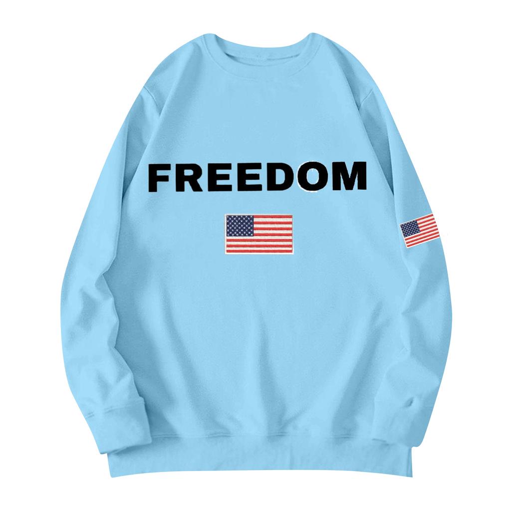 Unisex Printed Round Neck Long Sleeved Loose Fitting Long Sleeved Casual Long Sleeved Top Hoodie