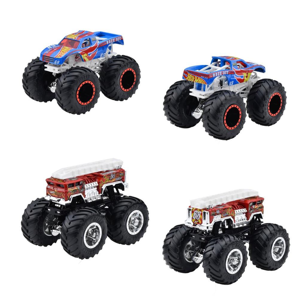 Hot Wheels Monster Truck Ассортимент Мини-машинок, проданных в возрасте лет и 164 [8 коробок] [3 штуки] 984C-FYJ44