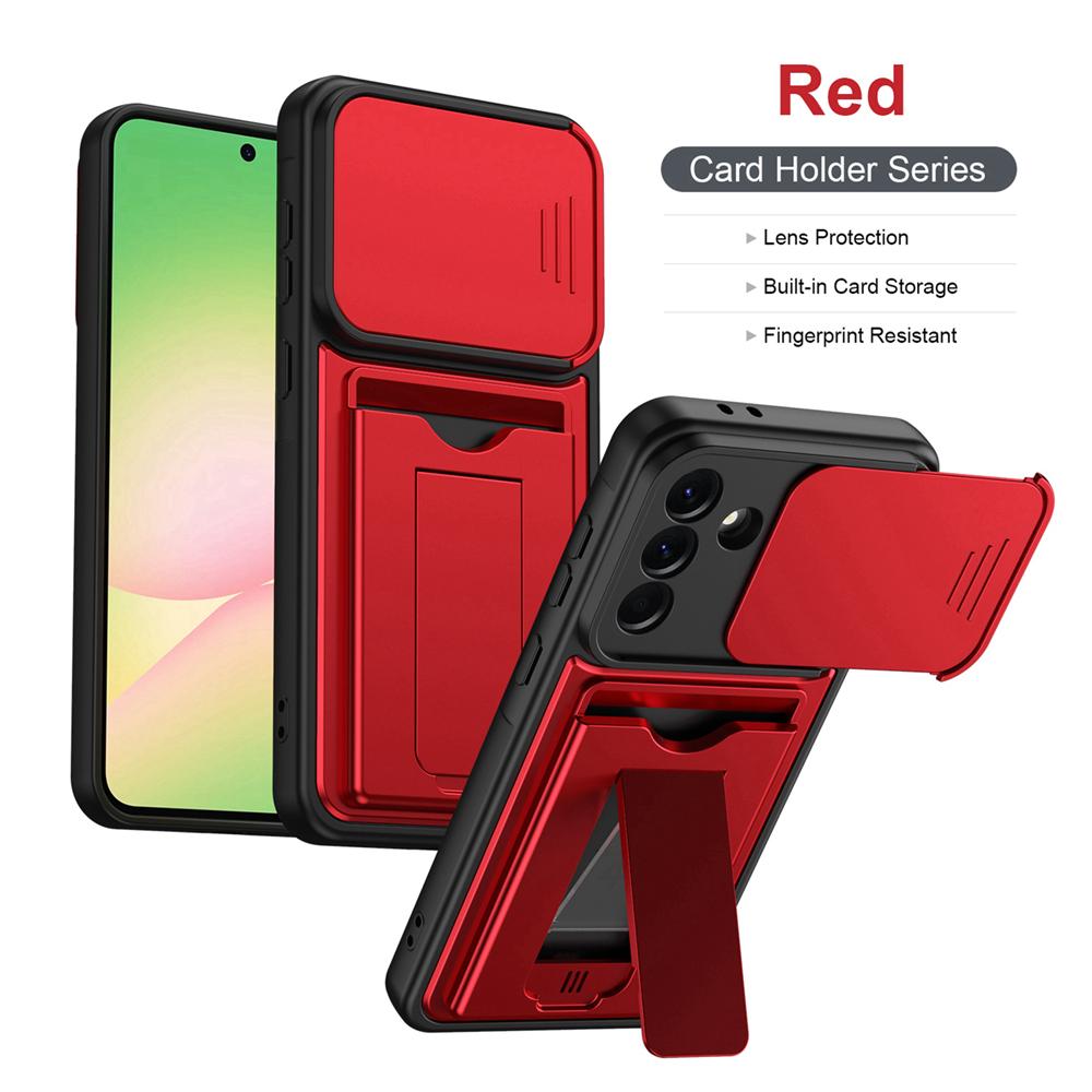 KEYSION Сумка-кошелек Чехол для телефона для Samsung Galaxy A57 5G A37 A27 A17 5G Защита камеры со сдвижной крышкой Подставка Ударопрочный чехол