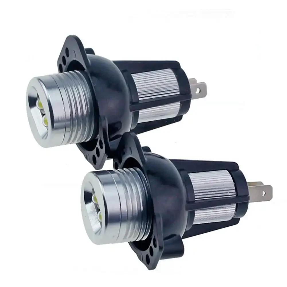 2Pcs Error Free Angel Eye Halo Ring Marker Side Light LED Bulb 5W Car Headlight Fog Lamp for BMW E39 E53 E60 E61 E63 X5 530i