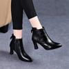 Women Fashion Spring  Autumn High Quality High Heel Ankle Boots Lady Casual Comfort Winter Party Shoes