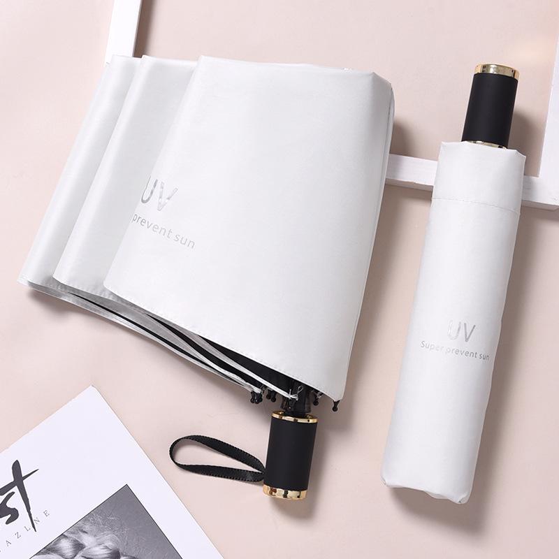 Складной зонт с защитой от УФ-лучей и логотипом на заказ для дождя или солнца