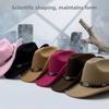 Decorative Hatband Felt Fedora Hat Felt Equestrian Hat New Wide Brim Hat  Equestrian Riding