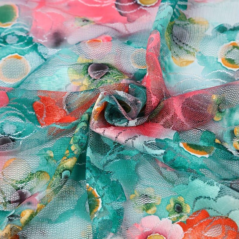 Triangular Scarf with Versatile Lace and Fringe Design, Thin Decorative Fashion Shawl, Women's Headscarf